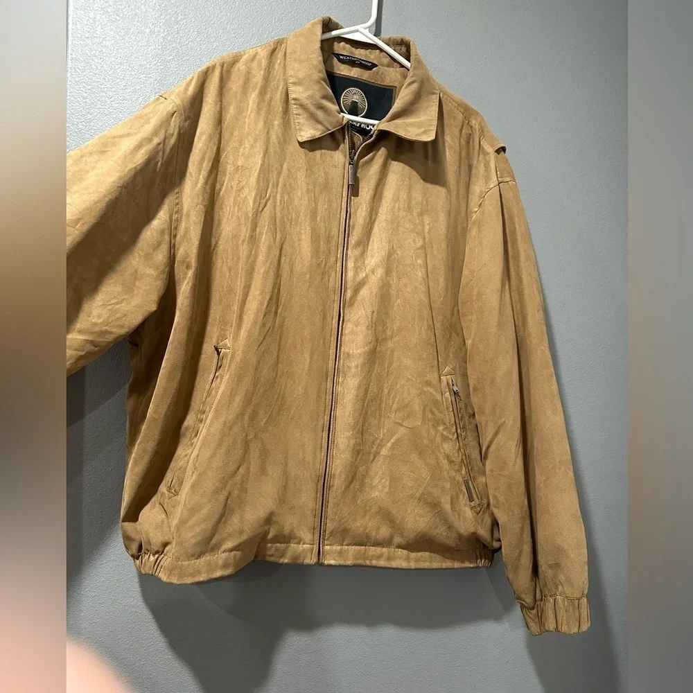 Weatherproof zip up jacket